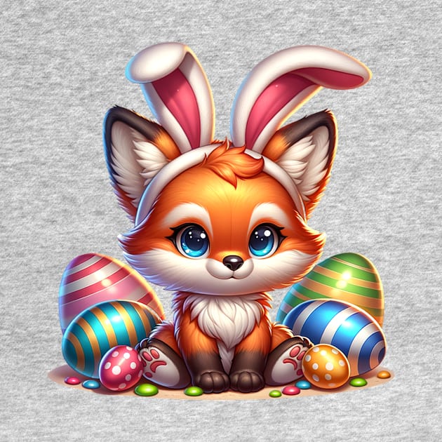 Easter Fox by FoxSplatter